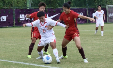 NÓNG: Tuyển Việt Nam thua Trung Quốc 0-3 trước thềm ASIAD