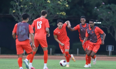ĐT Việt Nam tập buổi đầu tiên tại FIFA ASEAN Cup 2026