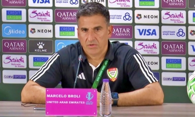 HLV U23 UAE: 'Trận đấu diễn ra đúng kế hoạch nhưng...'