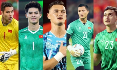 HLV Kim Sang Sik phải loại 2 thủ môn ĐT Việt Nam