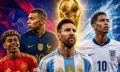 Bán kết World Cup 2026: Châu Âu áp đảo, Argentina 'đơn thương độc mã'