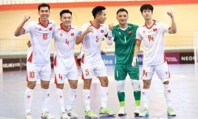 Thắng Lebanon, ĐT futsal Việt Nam rộng cửa vào tứ kết châu Á