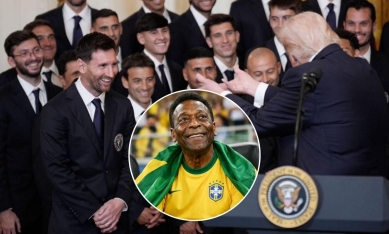 Tổng thống Donald Trump: 'Lionel Messi vĩ đại hơn Pele'