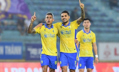 Hoàng Hên tỏa sáng, Hà Nội thắng Becamex TP.HCM ở trận cầu 6 bàn