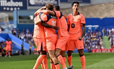 Thắng dễ Getafe, Barca tiến sát ngôi vô địch La Liga