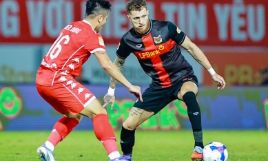 Trực tiếp bóng đá Ninh Bình 1-0 Hải Phòng: Hoàng Đức toả sáng