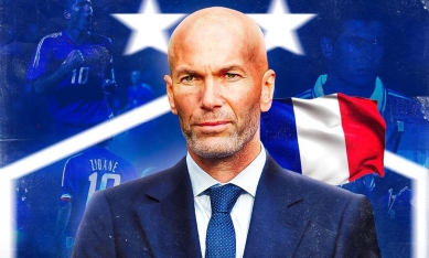 CHÍNH THỨC: Tuyển Pháp bổ nhiệm HLV Zinedine Zidane