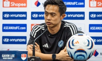 HLV Singapore phát biểu đầy tự tin khi cùng ĐT Việt Nam vào bán kết AFF Cup