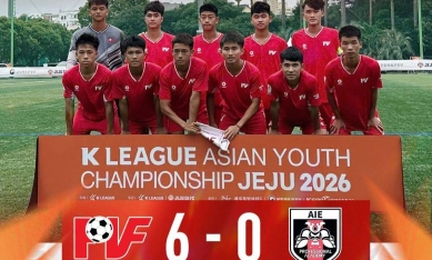 Thắng 6-0 đội Nhật Bản, đội bóng Việt Nam vào chung kết 2 giải quốc tế liên tiếp