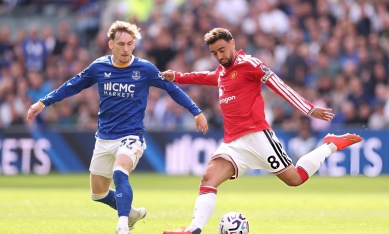 MU mất điểm trước Everton trong trận cầu điên rồ đến phút 96
