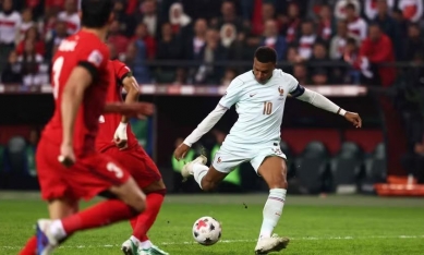Mbappe tỏa sáng, Zidane khởi đầu như mơ cùng tuyển Pháp