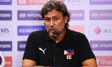 HLV Philippines nói thẳng đẳng cấp hàng thủ Việt Nam sau trận thua 0-1
