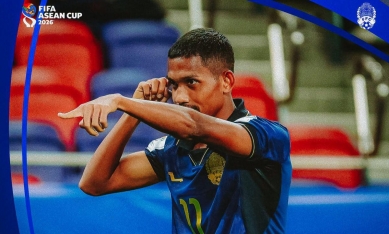 Siêu phẩm phút bù giờ, Campuchia thắng trận đầu tiên tại FIFA ASEAN Cup