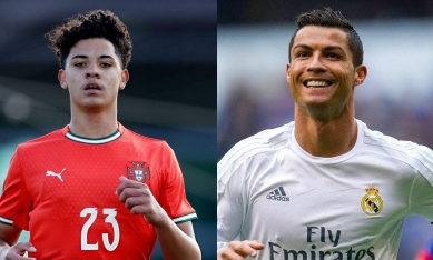 Nối gót cha, con trai Ronaldo cập bến Real Madrid