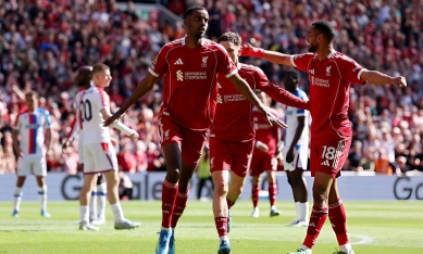 Trực tiếp Liverpool 2-1 Crystal Palace: Bàn gỡ bất ngờ