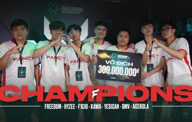 Valorant: Fancy United Esports vô địch giải 2022 VCT Stage 2: Vietnam Challengers