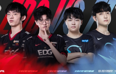 Kết quả LPL mùa Hè ngày 1/7: EDG - TT, AL - V5