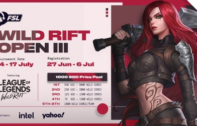 Thông tin về giải đấu Tốc Chiến nữ FSL Wild Rift Open III