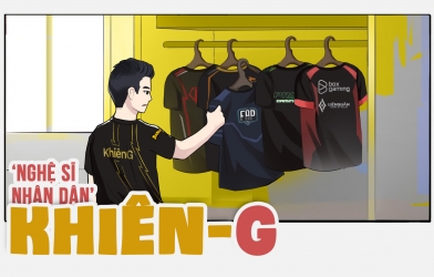 NSND.KhiênG: ‘Thật ra mình còn muốn sưu tập thêm áo của SGP, B2F… nữa cơ’