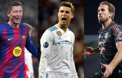 Lewandowsk lập kỷ lục sánh ngang Ronaldo tại Champions League