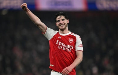Lỡ lời vì hưng phấn, Declan Rice khiến fan Arsenal 'giật mình'