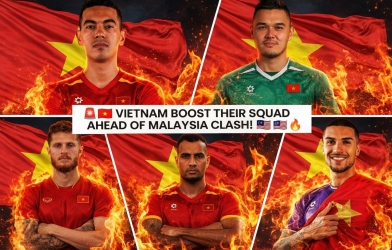 CĐV Đông Nam Á trầm trồ trước 5 cầu thủ nhập tịch của Việt Nam