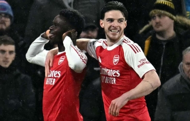 Saka gửi tối hậu thư cho Rice trước derby Tottenham nghẹt thở