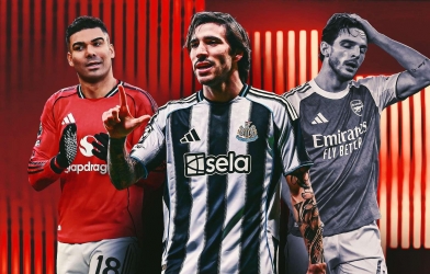 Thay Casemiro, MU chọn tiền vệ hay hơn Declan Rice