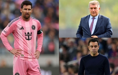 Xavi tiết lộ lý người đã ngăn cản Messi trở lại Barca