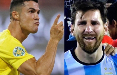 Ronaldo xúi bạn thân 'nghiền nát' người quen Messi