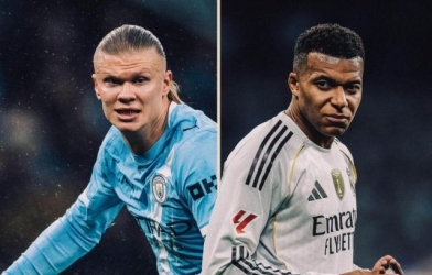 XÁC NHẬN: Mbappe sang Anh đối đầu Haaland