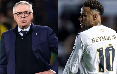 HLV Carlo Ancelotti bị chỉ trích dữ dội vì Neymar
