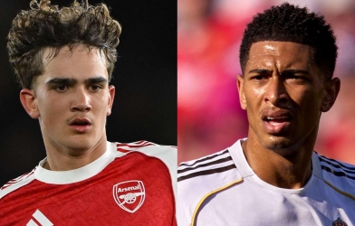 Thiên tài Arsenal còn giỏi hơn Jude Bellingham
