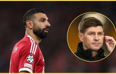Huyền thoại Gerrard chỉ ra cái tên đủ tầm thay Salah tại Liverpool