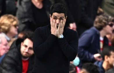Arteta nhận cảnh báo trước trận đấu sinh tử với Man City