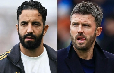 CHÍNH THỨC: Michael Carrick vượt mặt Amorim