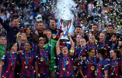 Thắng đậm 4-0, Barca chính thức vô địch Champions League