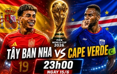 Link xem trực tiếp Tây Ban Nha vs Cabo Verde hôm nay 23h00 ngày 15/6 trên VTV