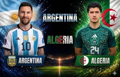 Xem trực tiếp Argentina vs Algeria - World Cup 2026 ở đâu?
