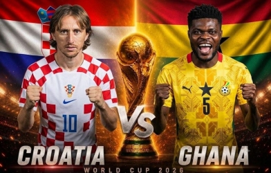 Nhận định Croatia vs Ghana: Cuộc chiến vì vé đi tiếp