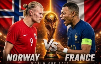 Xem trực tiếp Na Uy vs Pháp - World Cup 2026 ở đâu?