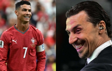 Ibrahimovic gây bão với phát ngôn sốc về Ronaldo