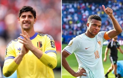 Courtois tiếc nuối lỡ hẹn Mbappe ở bán kết World Cup 2026