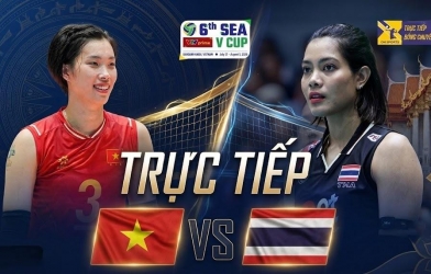 Link xem trực tiếp bóng chuyền nữ SEA V.Cup 2026 hôm nay 2/8: Việt Nam vs Thái Lan