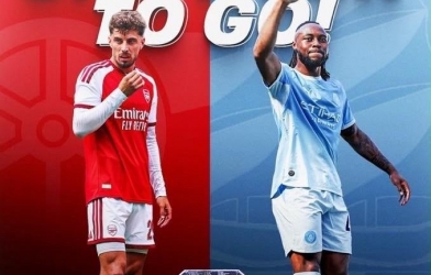 Chung kết Siêu cúp Anh giữa Arsenal vs Man City đá mấy giờ, ngày nào?