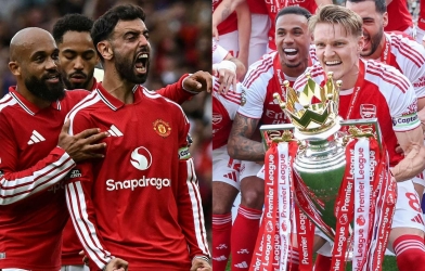 Huyền thoại MU phũ phàng: 'Quỷ đỏ vẫn còn rất xa Arsenal'