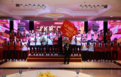 Cựu vương V.League công khai mục tiêu trở lại sau một mùa xuống hạng