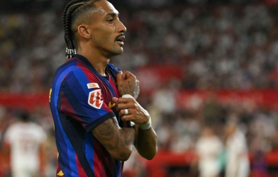 Raphinha vượt Messi, suýt san bằng kỷ lục của Ronaldo tại La Liga