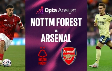 Siêu máy tính soi kết quả Nottingham Forest vs Arsenal: Pháo thủ lợi thế