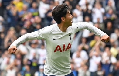 Son Heung-min tỏa sáng đưa Tottenham dẫn đầu Ngoại hạng Anh